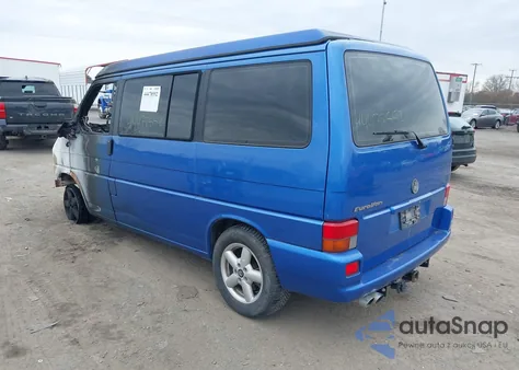 2002 Volkswagen Eurovan Mv from USA, damaged, VIN WV2NB47062H047570